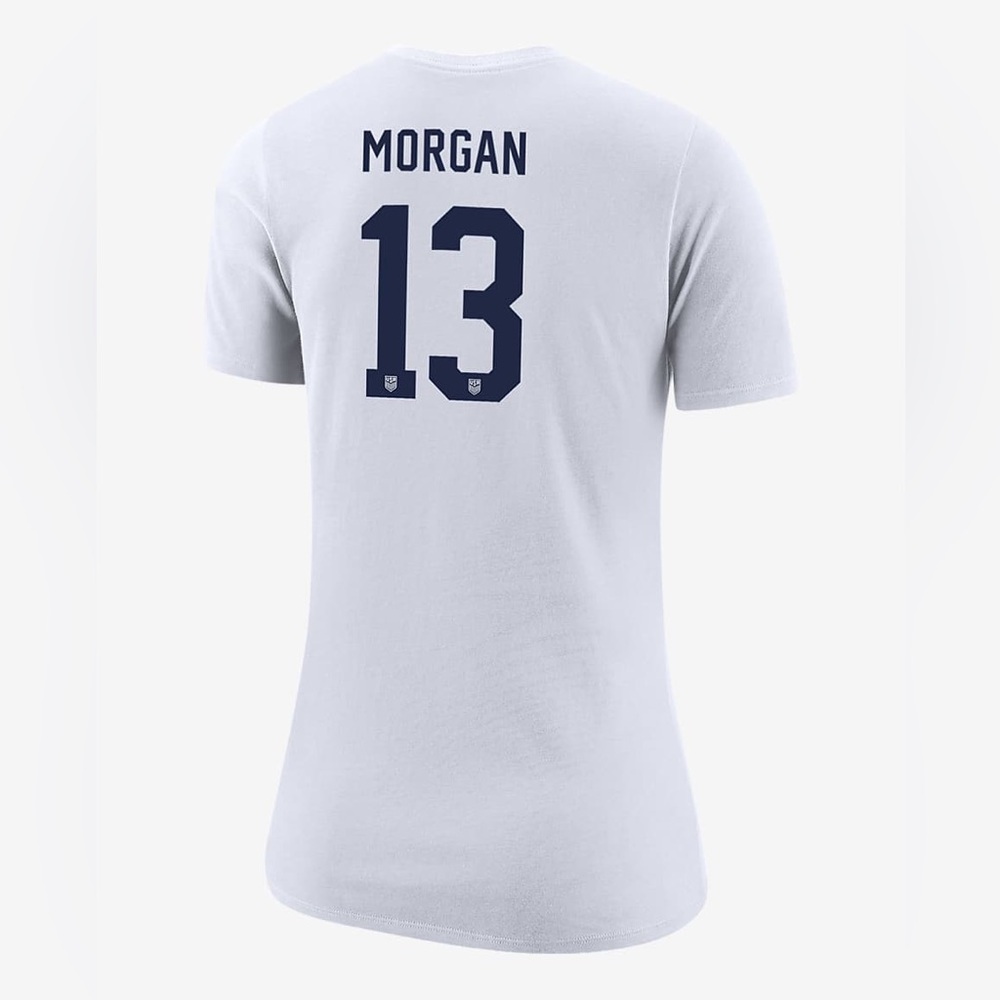 NWT Nike Alex Morgan USWNT Soccer T-Shirt M - Picture 2 of 4